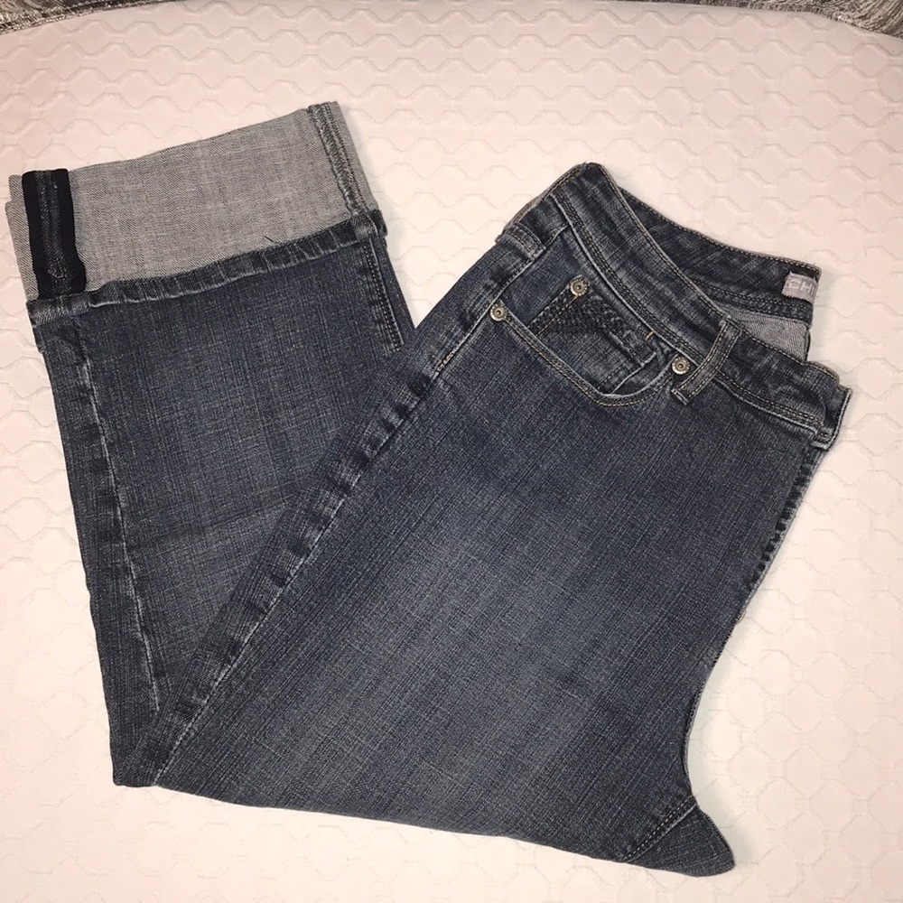Chico’s Platinum Denim Capris
